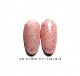 Гель-лак pink house color меланж 09